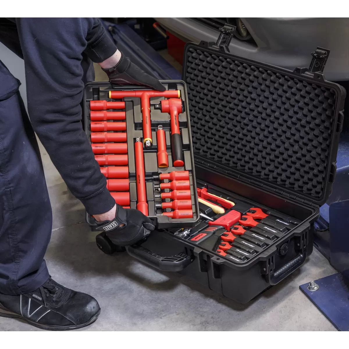 Sealey AK7939 49pc 1/2"Sq Drive 1000V Insulated Tool Kit