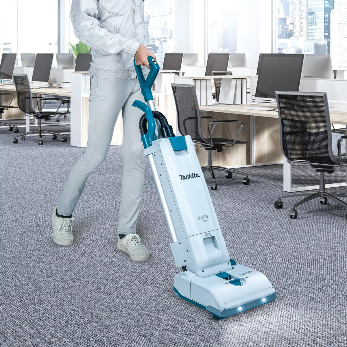 Makita DVC560Z 36V Brushless Upright Vacuum Cleaner Body Only