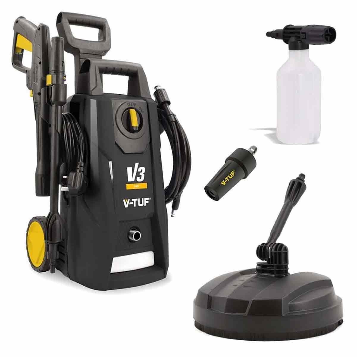 V-TUF V3-240V 135 Bar Pressure Washer Set 240V