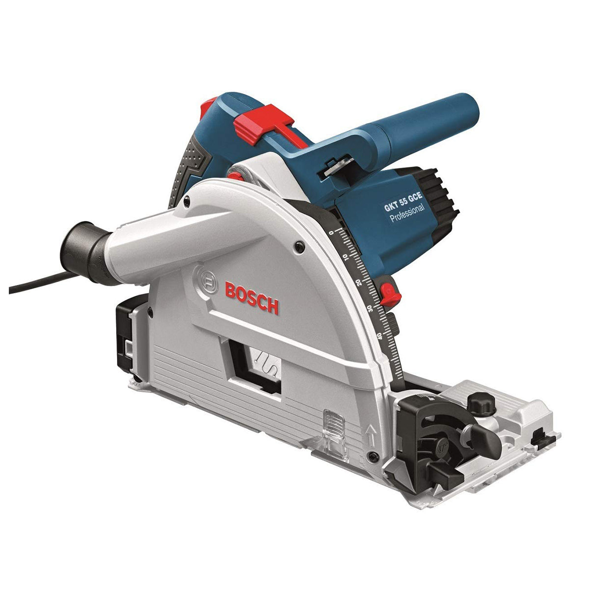 Bosch GKT 55 GCE 165mm Professional Plunge Saw for Precised & Clean Cuts 240V/1400W 0601675071