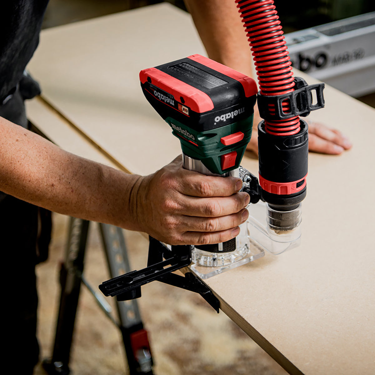 Metabo FMV 18 LTX BL 8 18V Brushless 1/4" Trim Router Body Only in Metabox 601742830