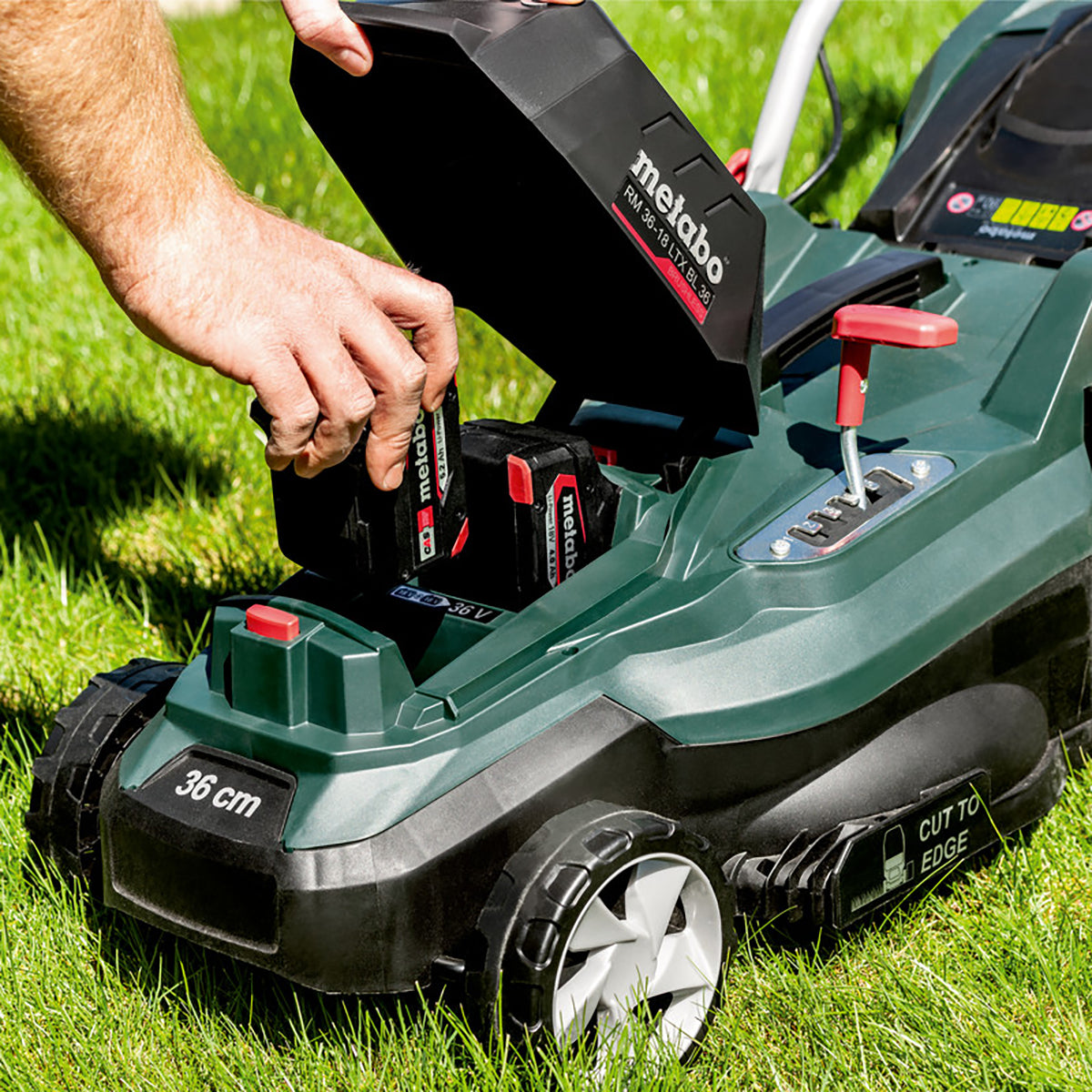 Metabo RM 36-18 LTX BL 36 36V Brushless 36cm Lawn Mower Body Only 601716850