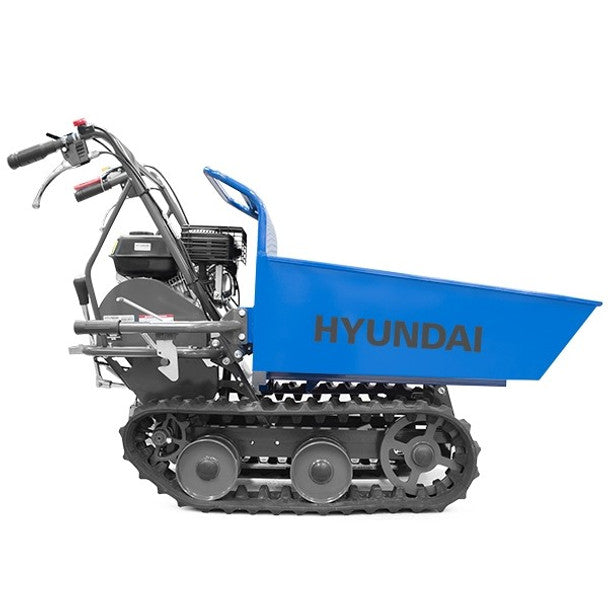 Hyundai HYTD300 196cc Petrol Payload Tracked Mini Dumper Power Barrow Transporter