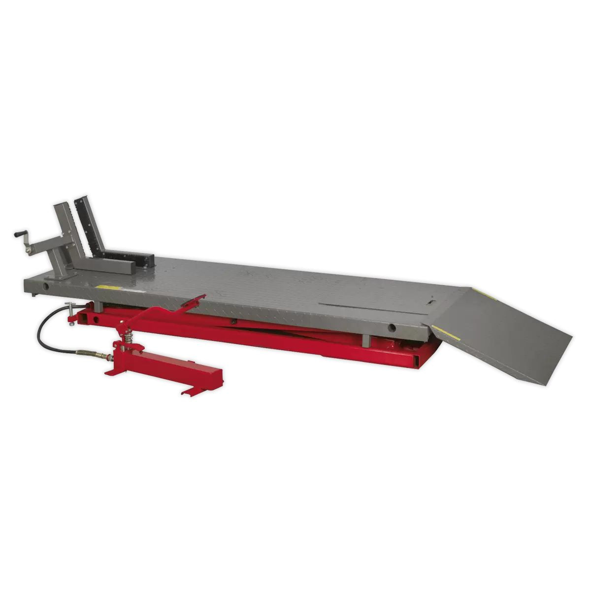 Sealey MC680A Air/Hydraulic Motorcycle Lift 680kg Capacity