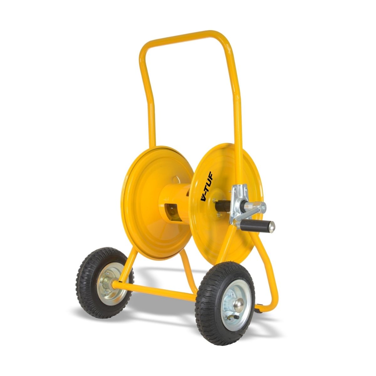 V-TUF V3.1250 Hose Reel Trolley Holds 50m of 1/2" Hose for Easy Storage and Mobility