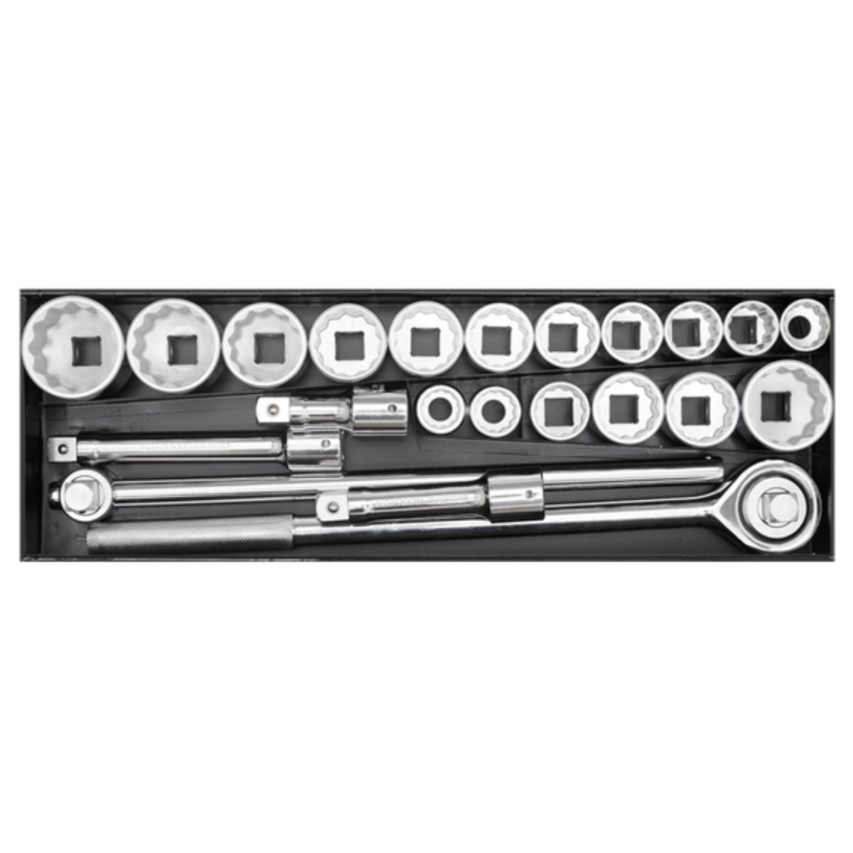 Sealey AK259/CRV 3/4"Sq Drive WallDrive® Socket Set 22pc