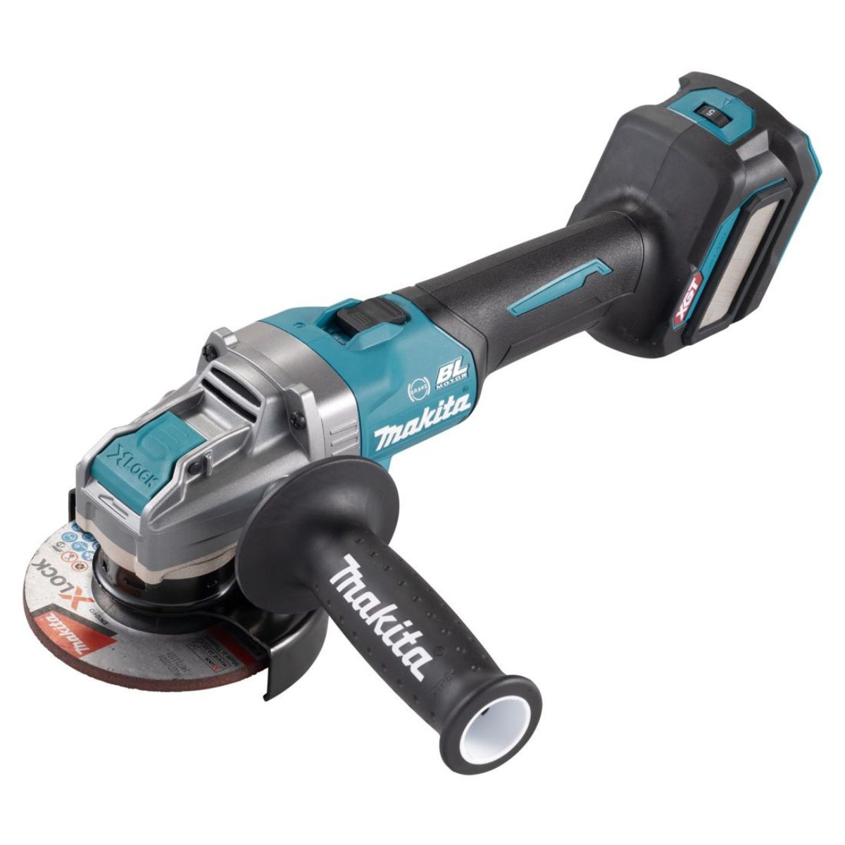 Makita GA040GZ01 40V XGT Max 115mm Brushless Angle Grinder Body Only With Carry Case