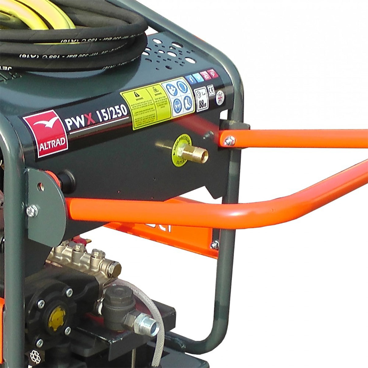 Belle P152501DS PWX 15/250 Yanmar Diesel Pressure Washer High Power, Durable & Reliable