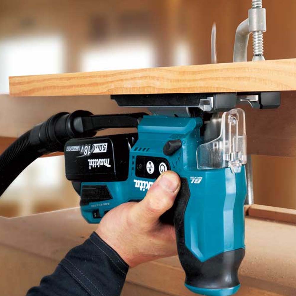 Makita DJV185Z 18V Brushless Jigsaw with 1 x 4.0Ah Battery & Charger