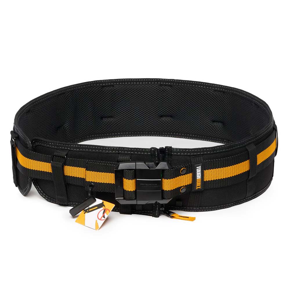 Toughbuilt Pro Padded Belt Buckle with Electrician Pouch Shoulder Strap & Tape Utility Knife Pouch
