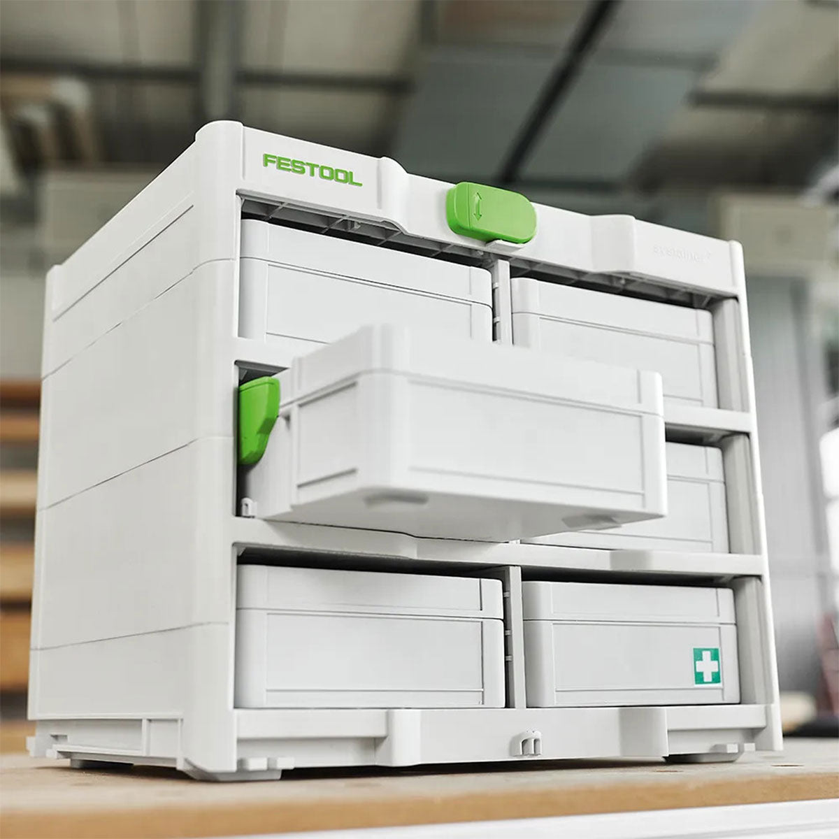 Festool SYS3-RK/6 M 337-Set Systainer³ Rack - 577816