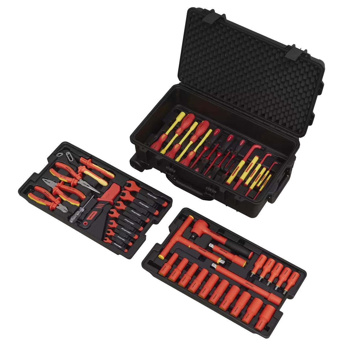 Sealey AK7939 49pc 1/2"Sq Drive 1000V Insulated Tool Kit