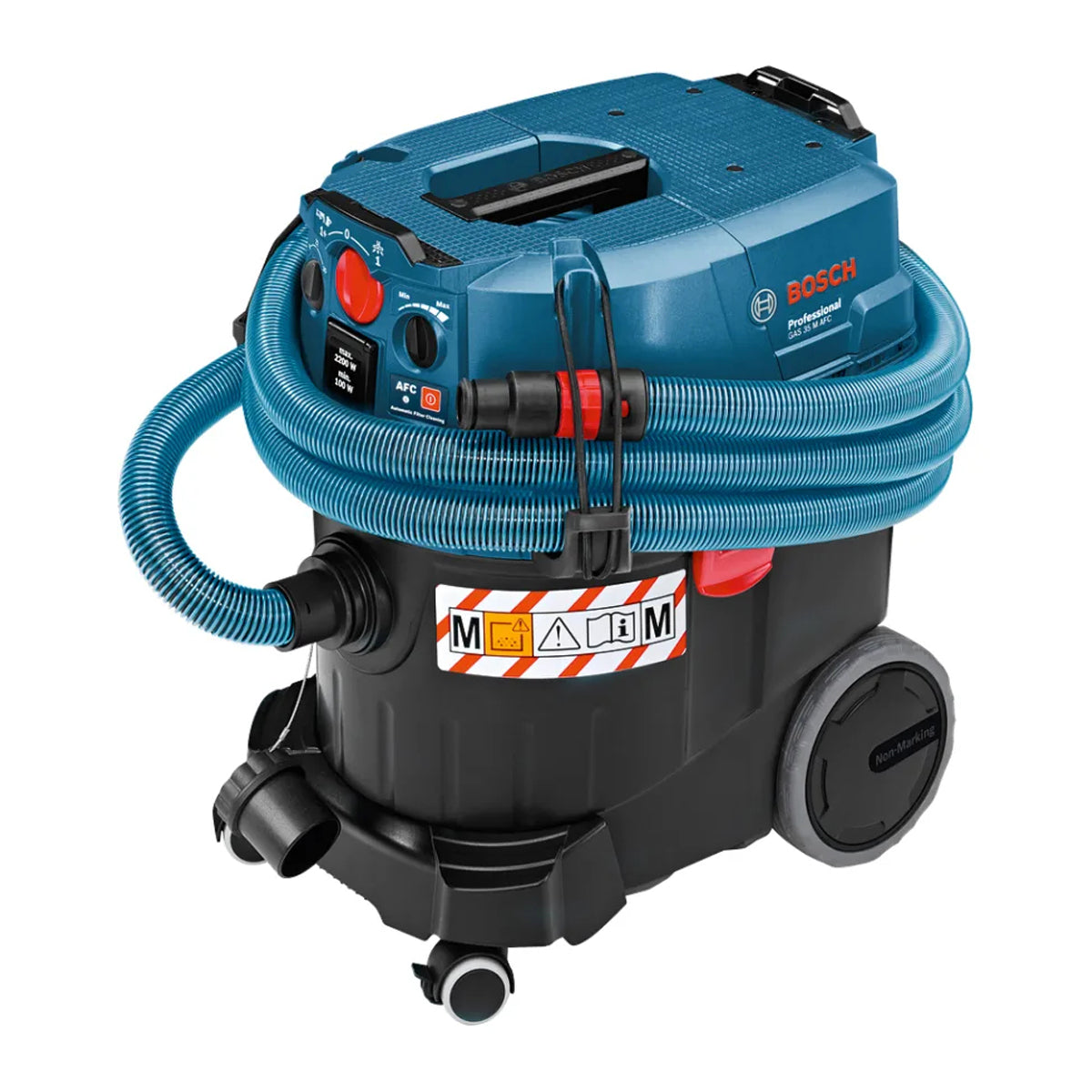 Bosch GAS 35 M AFC Professional M-Class Wet & Dry Vacuum for Efficient Cleaning 240V/1200W 06019C3160