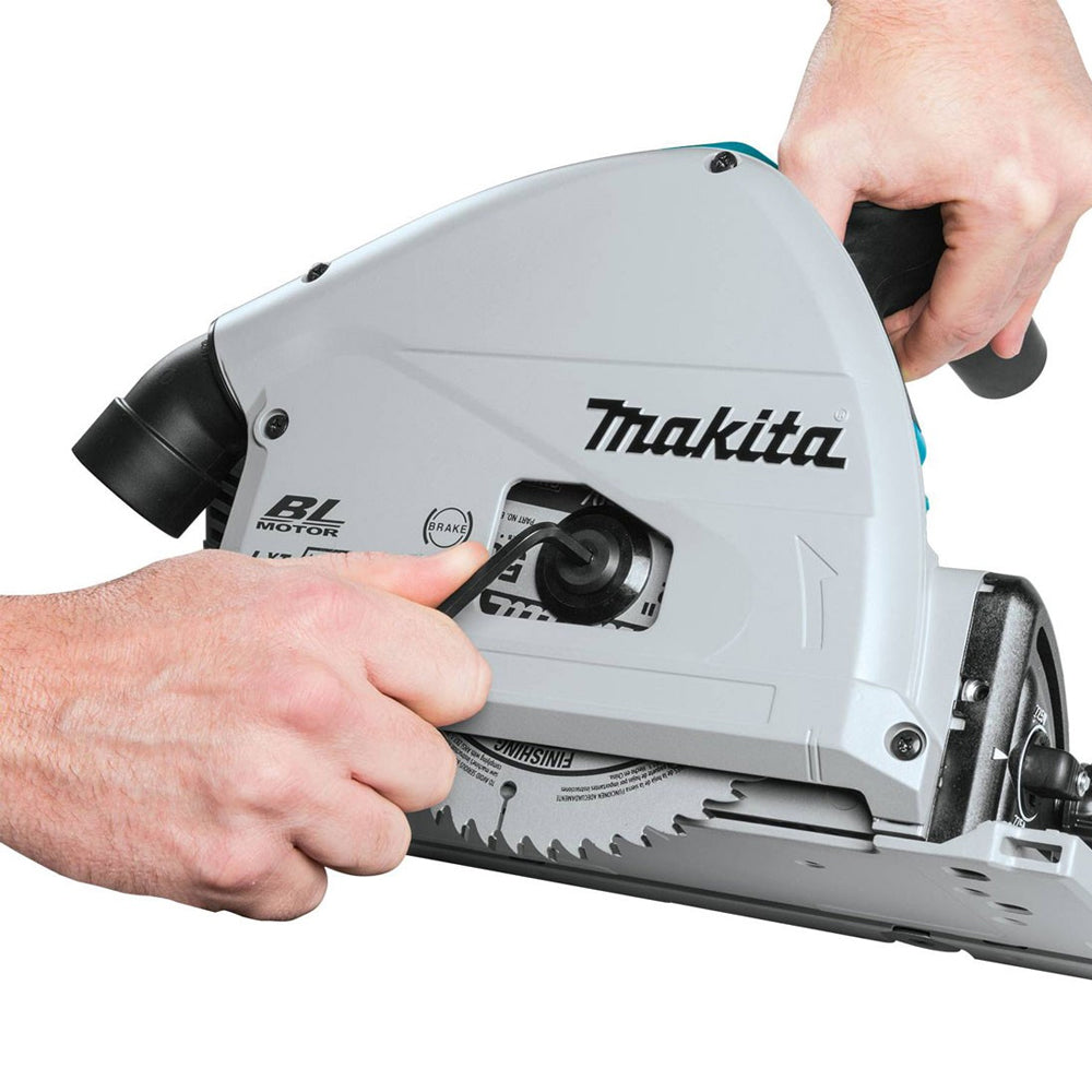 Makita DSP600ZJ 36V LXT Brushless 165mm Plunge Saw Body With Makpac Case Item Condition Seller Refurbished