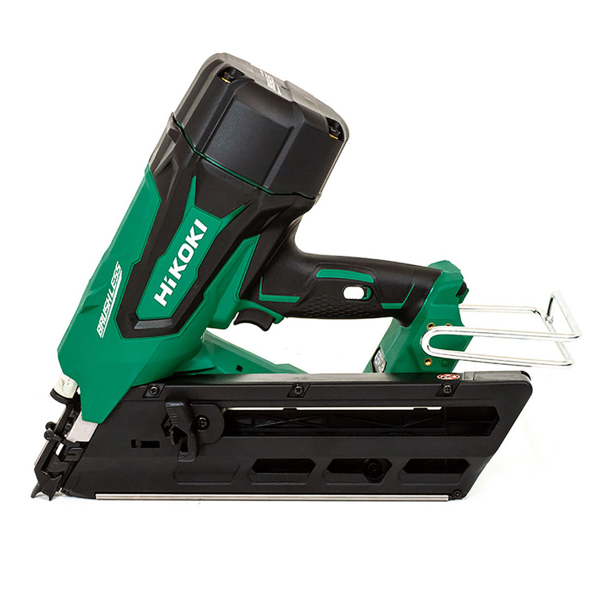 Hikoki NR1890DCJPZ 18V Brushless First Fix Framing Nailer with 2 x 5.0Ah Battery Charger & 64mm Nails Pack of 3300