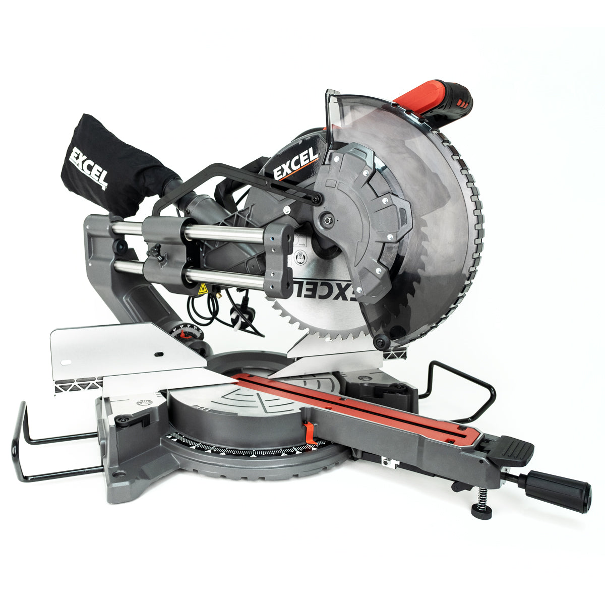 Excel 12" 305mm Sliding Mitre Saw Double Bevel 1800W/240V with Laser Item Condition Damaged Box
