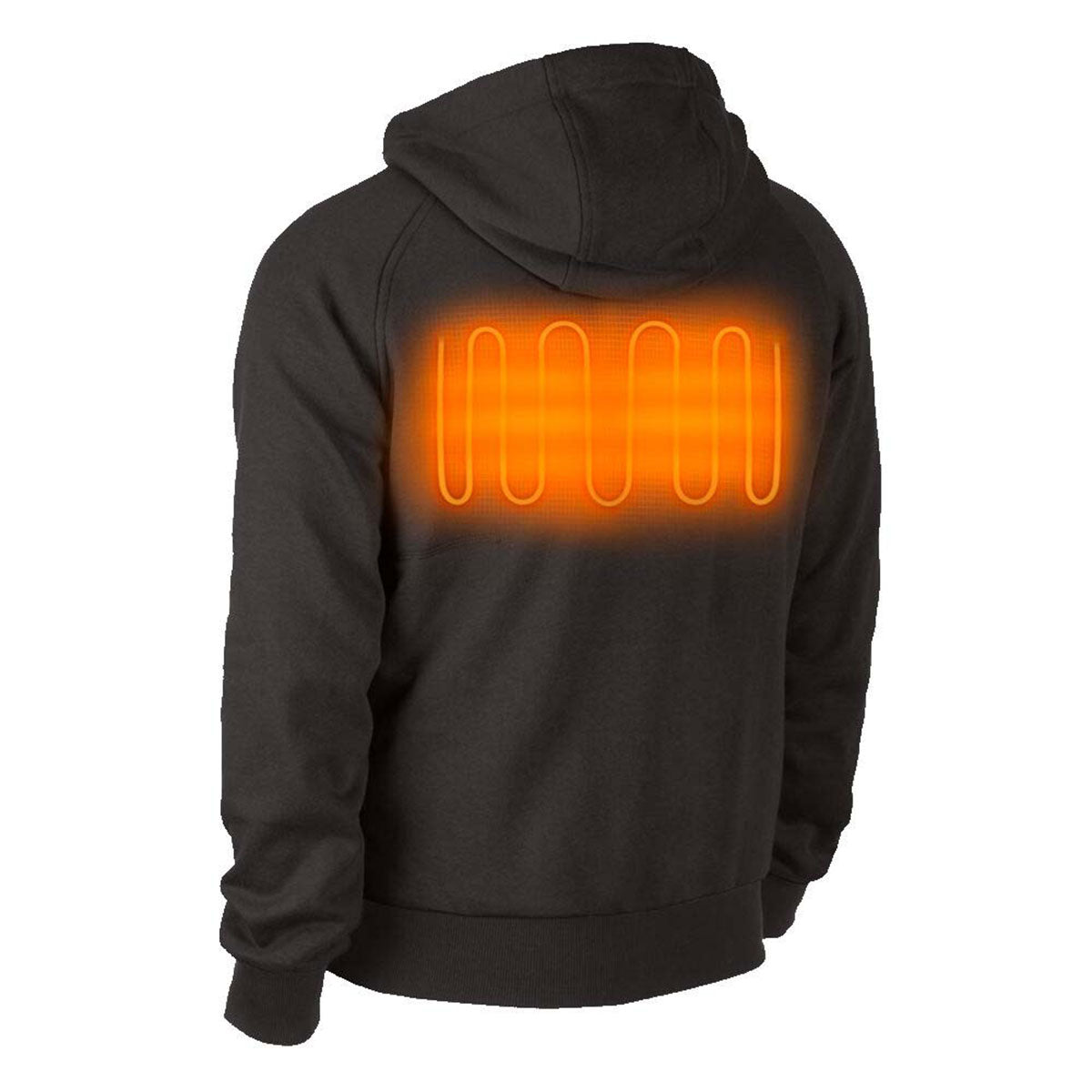 Milwaukee M12HHBL4-0 12V Black Heated Hoodie - Medium 4932480062