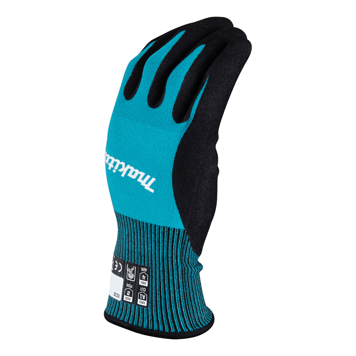 Makita P-84698 Fitknit Cut Level 1 Nitrile Coated Dipped Gloves Size Large