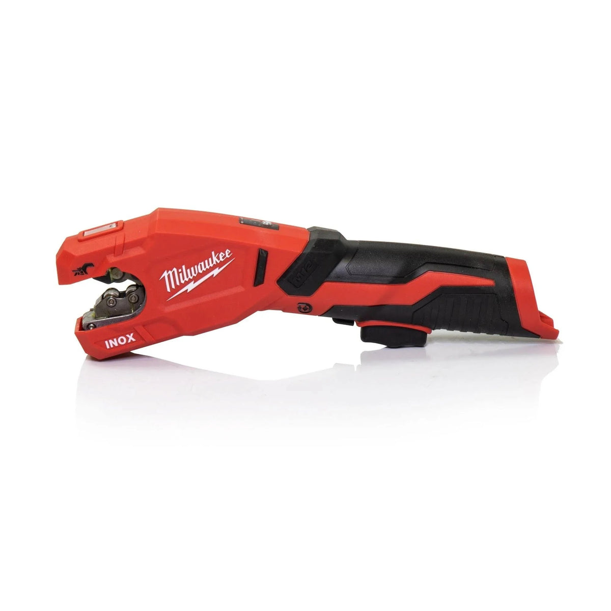 Milwaukee M12 PCSS-0 12V 12-28mm Pipe Cutter with 1 x 2.0Ah Battery Charger & Bag