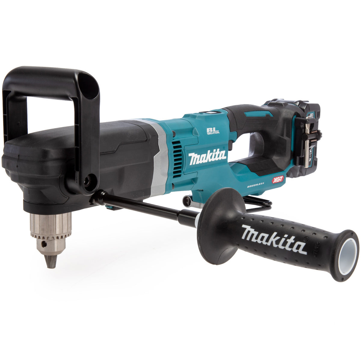 Makita DA001GD202 40V XGT Brushless Angle Drill with 2.5Ah Battery & Charger