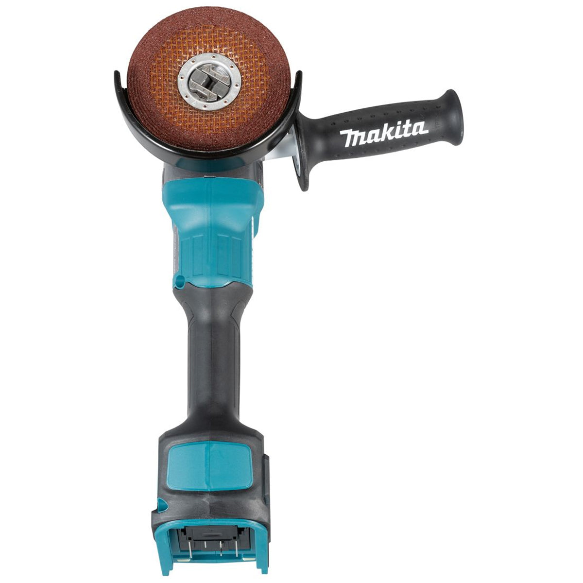 Makita GA043GD201 40V XGT X-Lock 115mm Paddle Switch Angle Grinder with 2 x 2.5Ah Battery & Charger