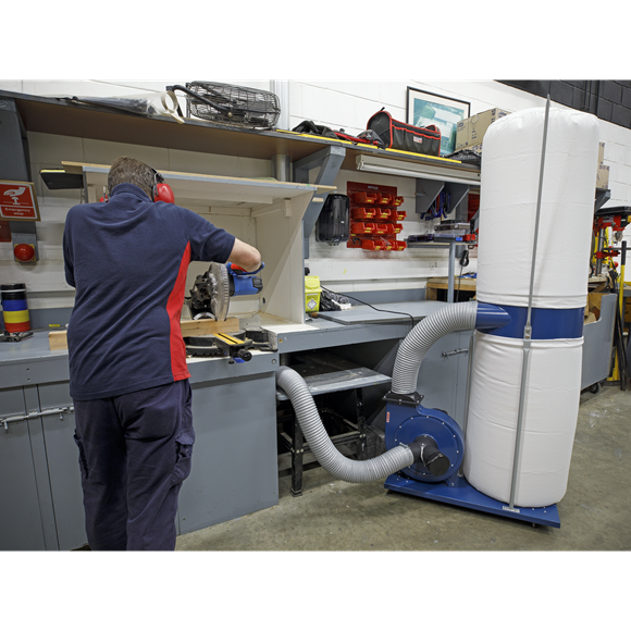 Sealey SM47 Dust and Chip Extractor 230V