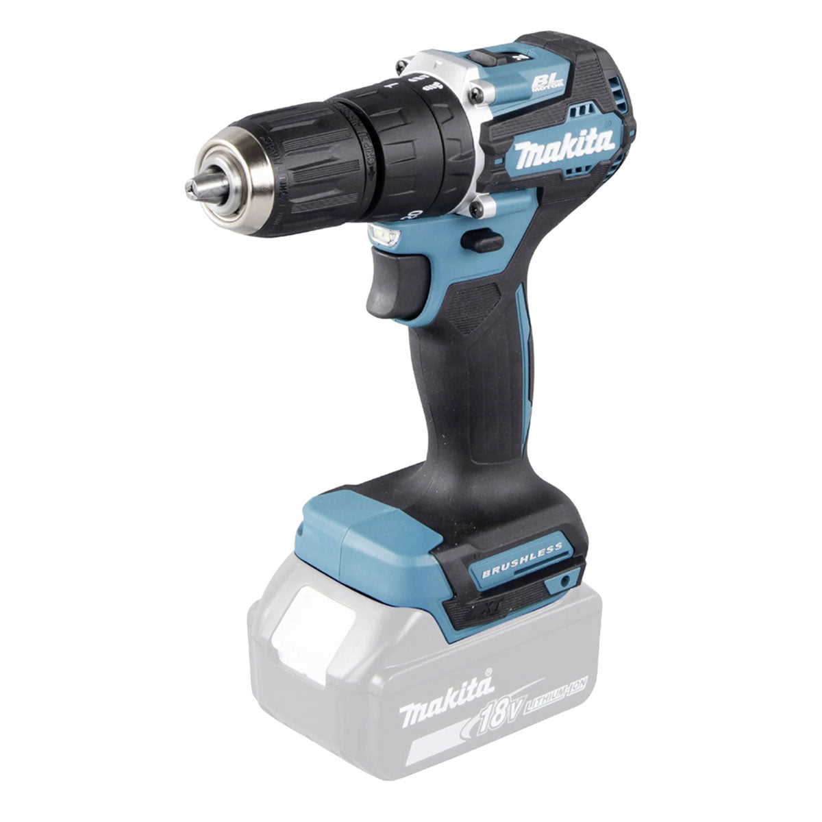 Makita DLX2414MJB 18V Brushless Twin Pack Combi Drill & Impact Driver with 2 x 4.0Ah Battery Charger & Bag