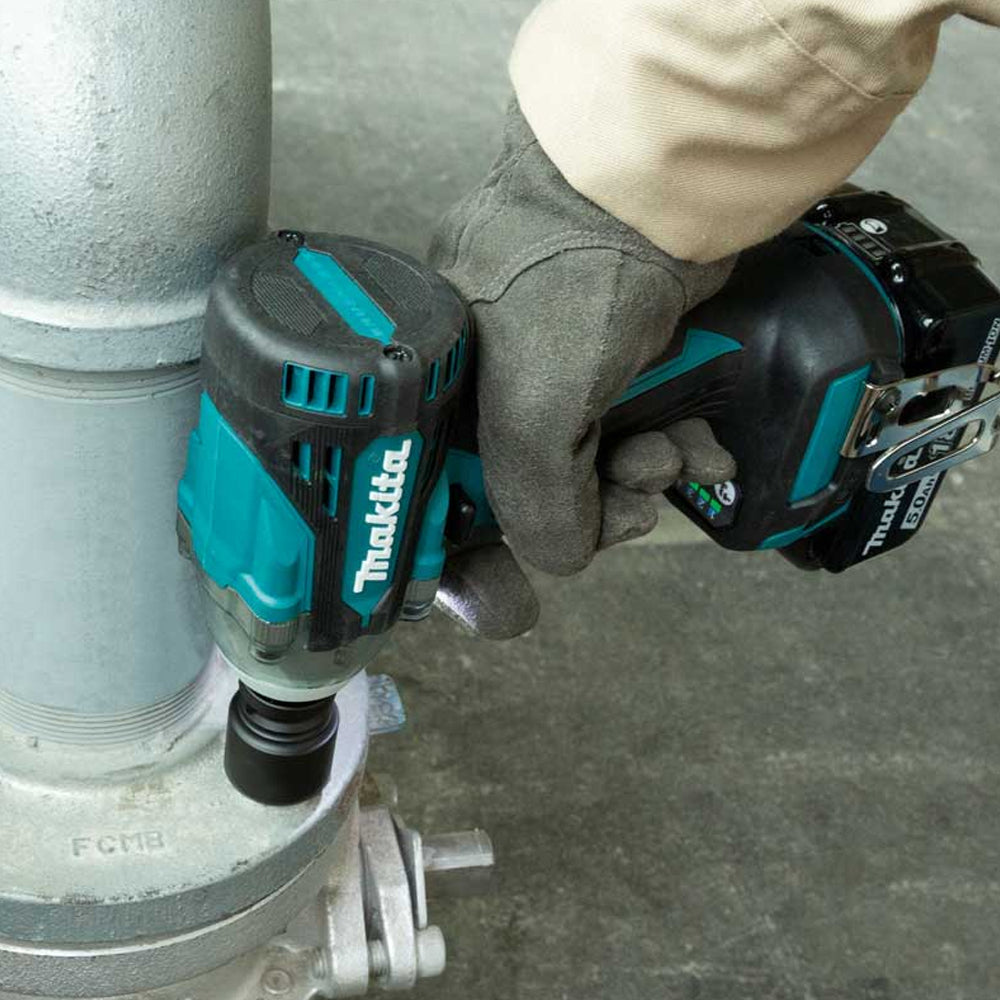 Makita DTW300Z 18V 1/2in LXT Brushless Impact Wrench With Padded Belt & Drill Holster