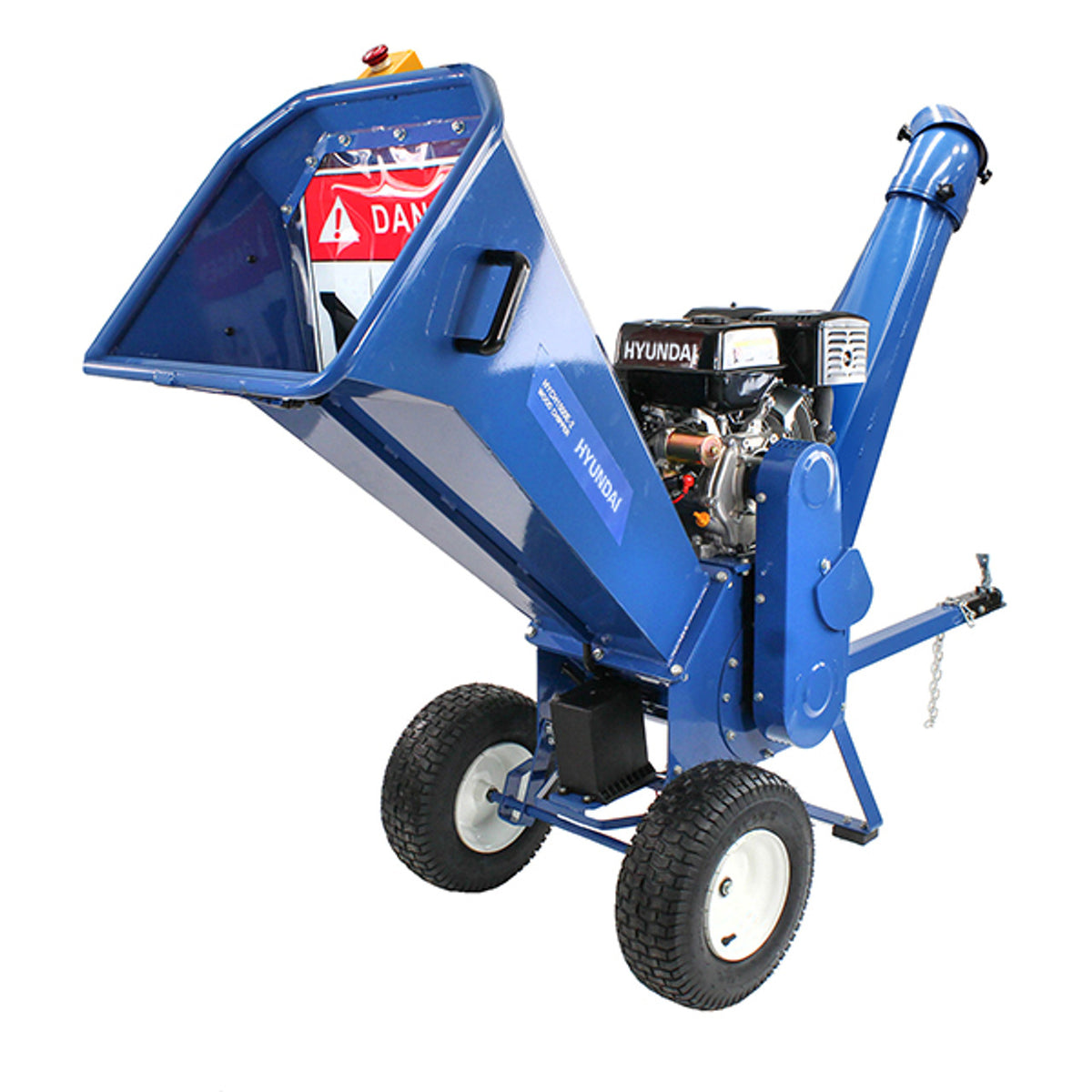 Hyundai HYCH1500E-2 420cc Petrol Garden Wood Chipper Shredder Mulcher