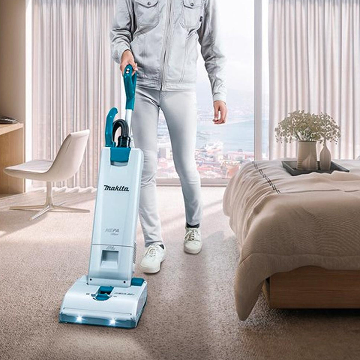 Makita DVC560Z 36V Brushless Upright Vacuum Cleaner Body Only