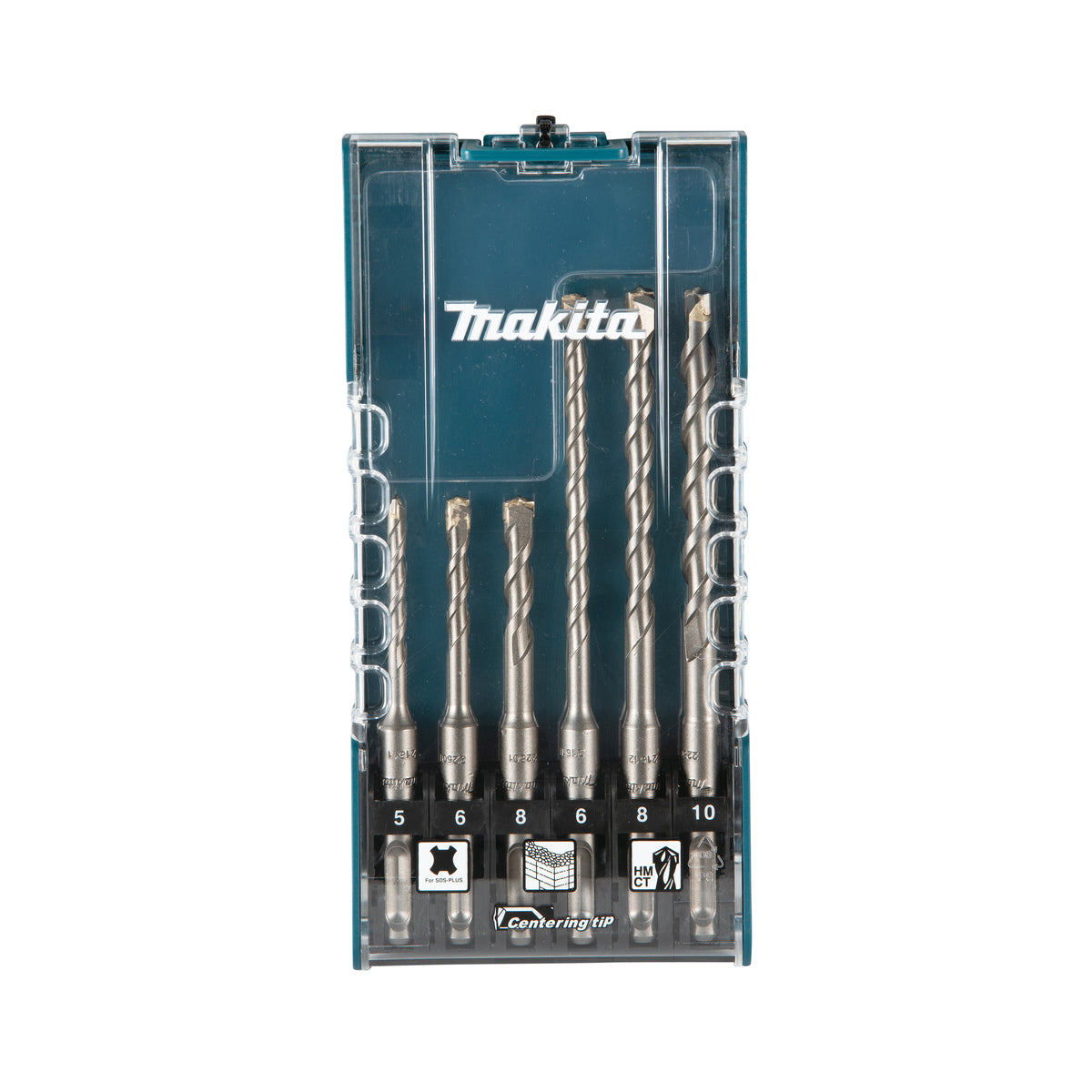Makita E-15730 SDS Plus TCT Hammer Drill Bit Set Of 6 Piece