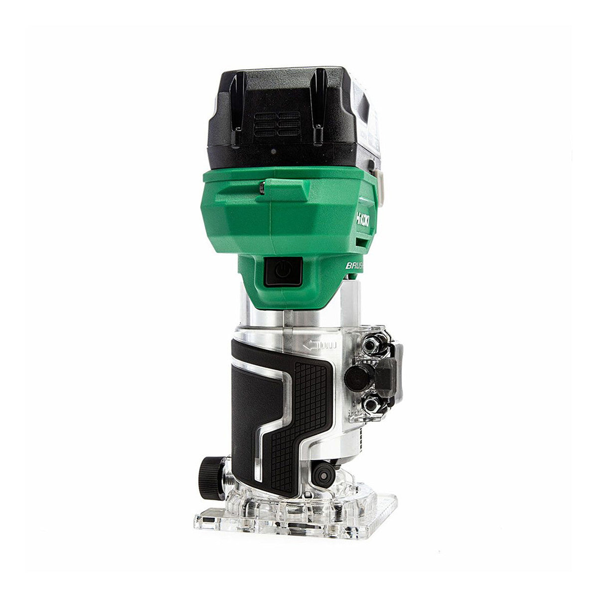 Hikoki M1808DAJPZ 18V Brushless 1/4" Router Trimmer with 1 x 5.0Ah Battery Charger & Case