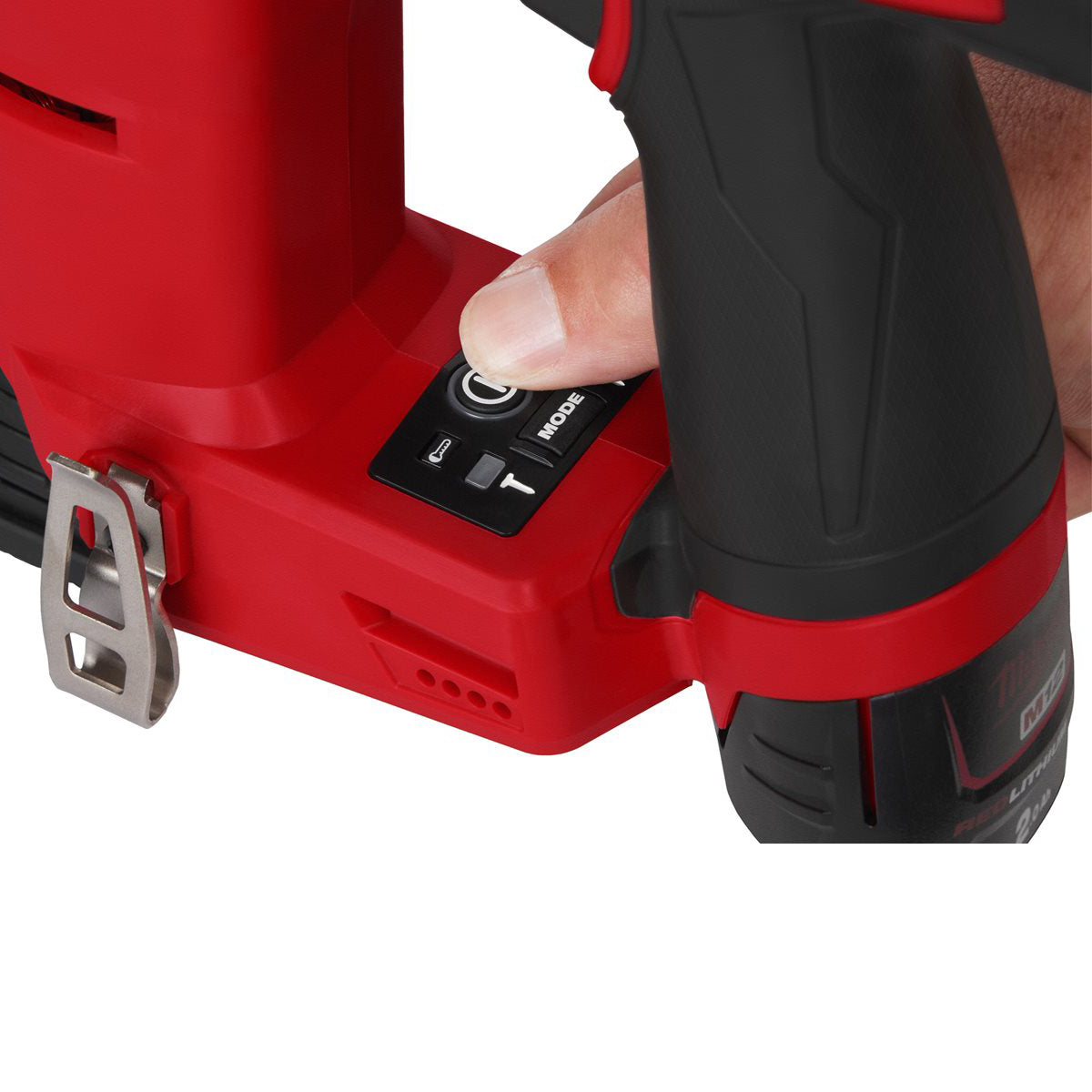 Milwaukee M12FCN18GS-0X 12V FUEL Brushless 18Ga Second Fix Straight Brad Nailer with 1 x 6.0Ah Battery & Charger