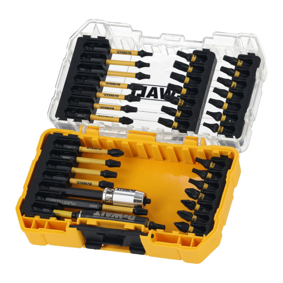 DeWalt DT70732T-QZ FLEXTORQ Screwdriver Bit Set of 37 Pieces in Toughcase
