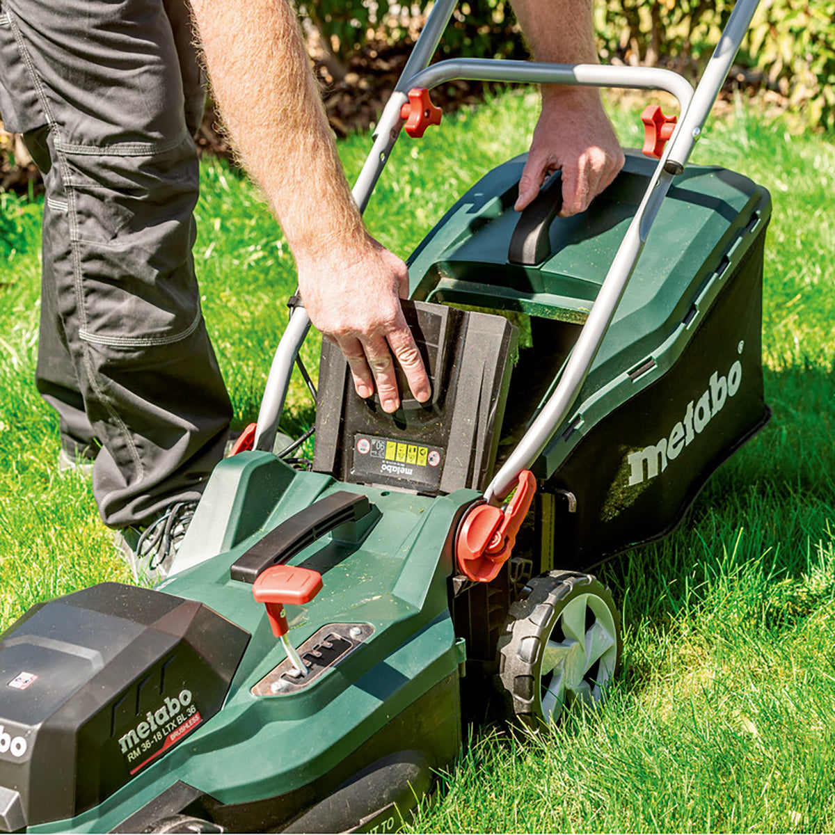 Metabo RM 36-18 LTX BL 36 36V Brushless 36cm Lawn Mower Body Only 601716850