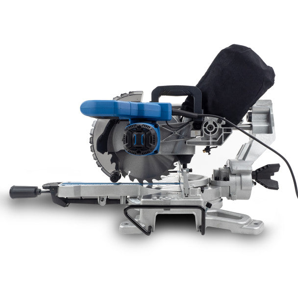 Hyundai HYMS1500E Mitre Saw with 210mm Blade 230V/1500W Crosscut Saw for Precision Cutting