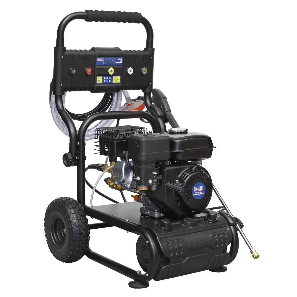 Sealey PWM2500SP Self-priming Petrol Pressure Washer 220bar 540L/hr