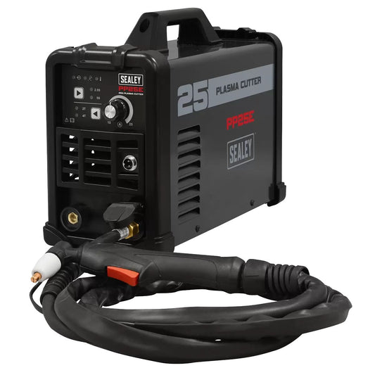 Sealey PP25E Plasma Cutter Inverter 25A/230V High-Performance, Compact Plasma Cutting Solution