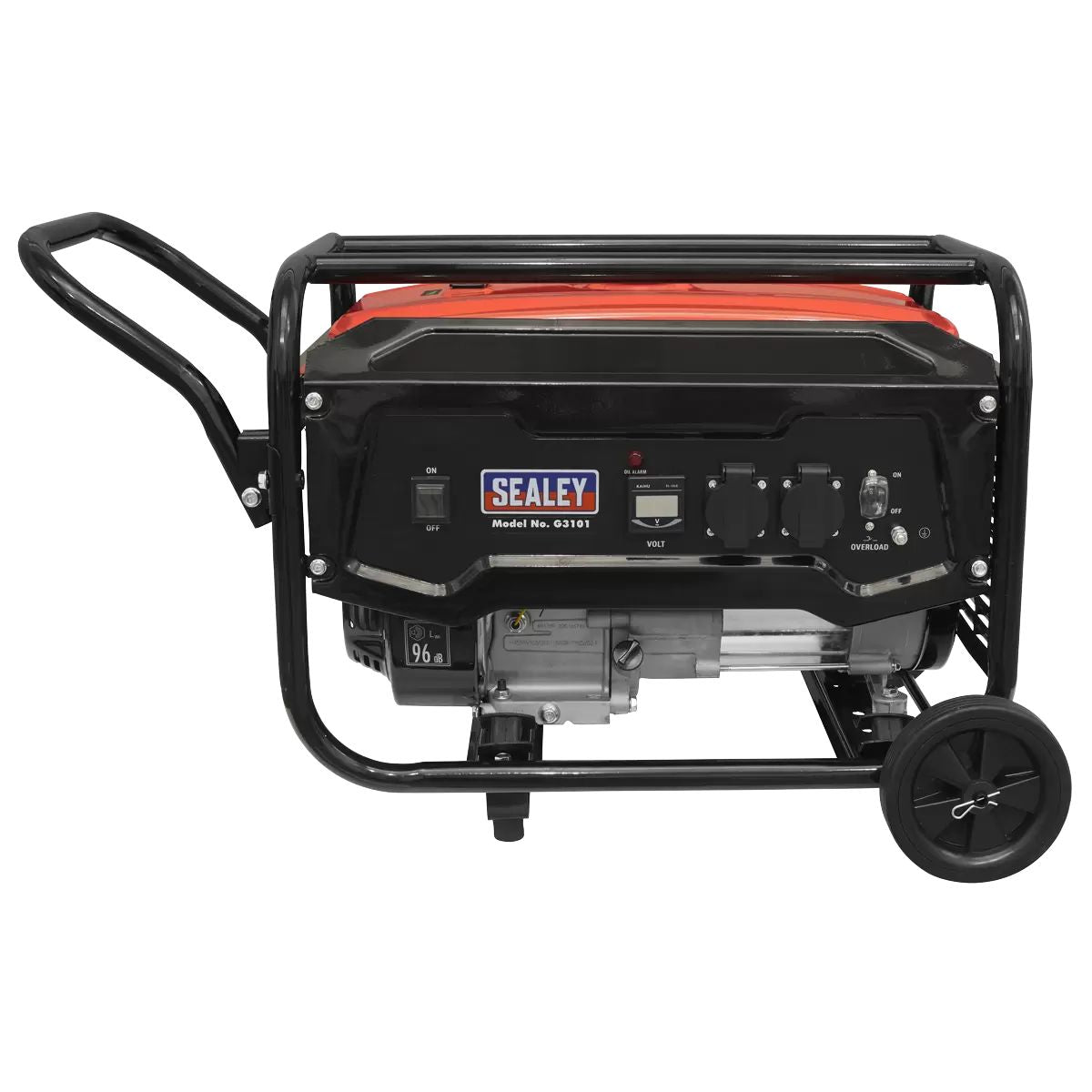 Sealey G3101 3100W Generator 4-Stroke Engine 230V