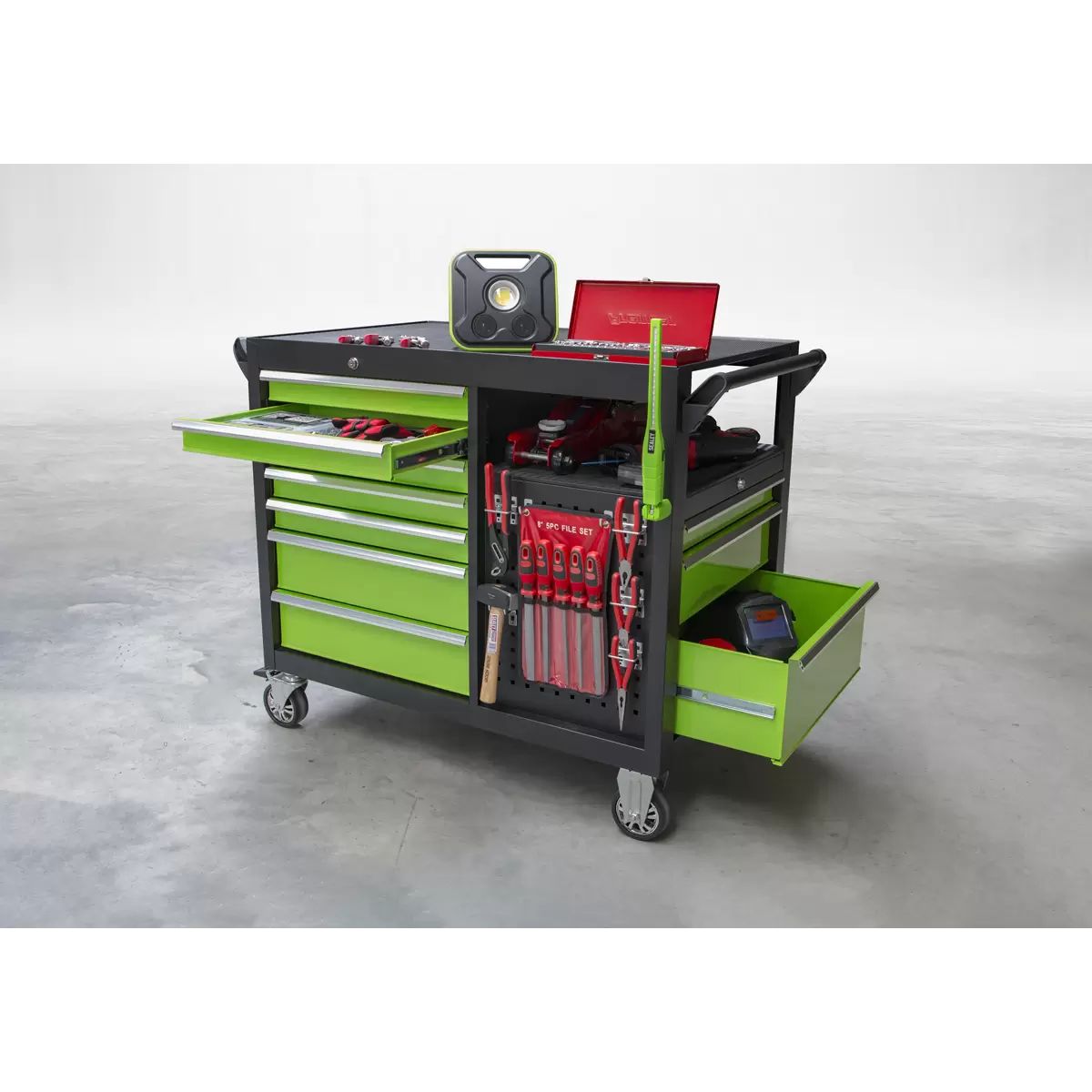 Sealey AP45MWS Mobile Workstation 10 Drawer 1140mm