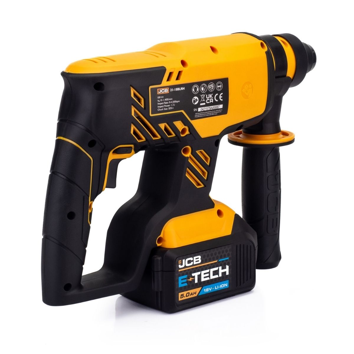 JCB 21-18BL3PK-5 18V Brushless 3 Piece Kit with 2 x 5.0Ah Batteries ,Charger & Bag