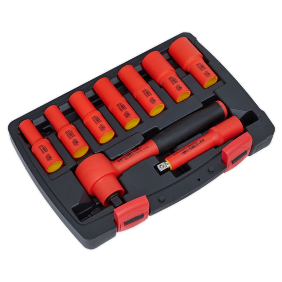 Sealey AK7942 Insulated Socket Set 9pc 3/8"Sq Drive