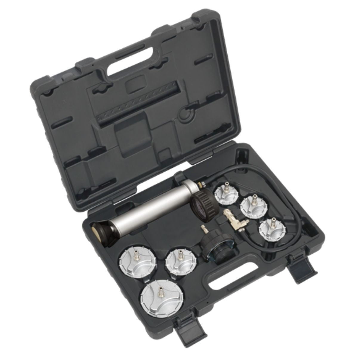 Sealey CV0011 Cooling System Pressure Test Kit 7pc