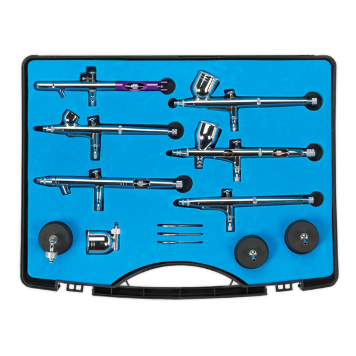 Sealey AB936 Mini Air Brush Kit 10pc