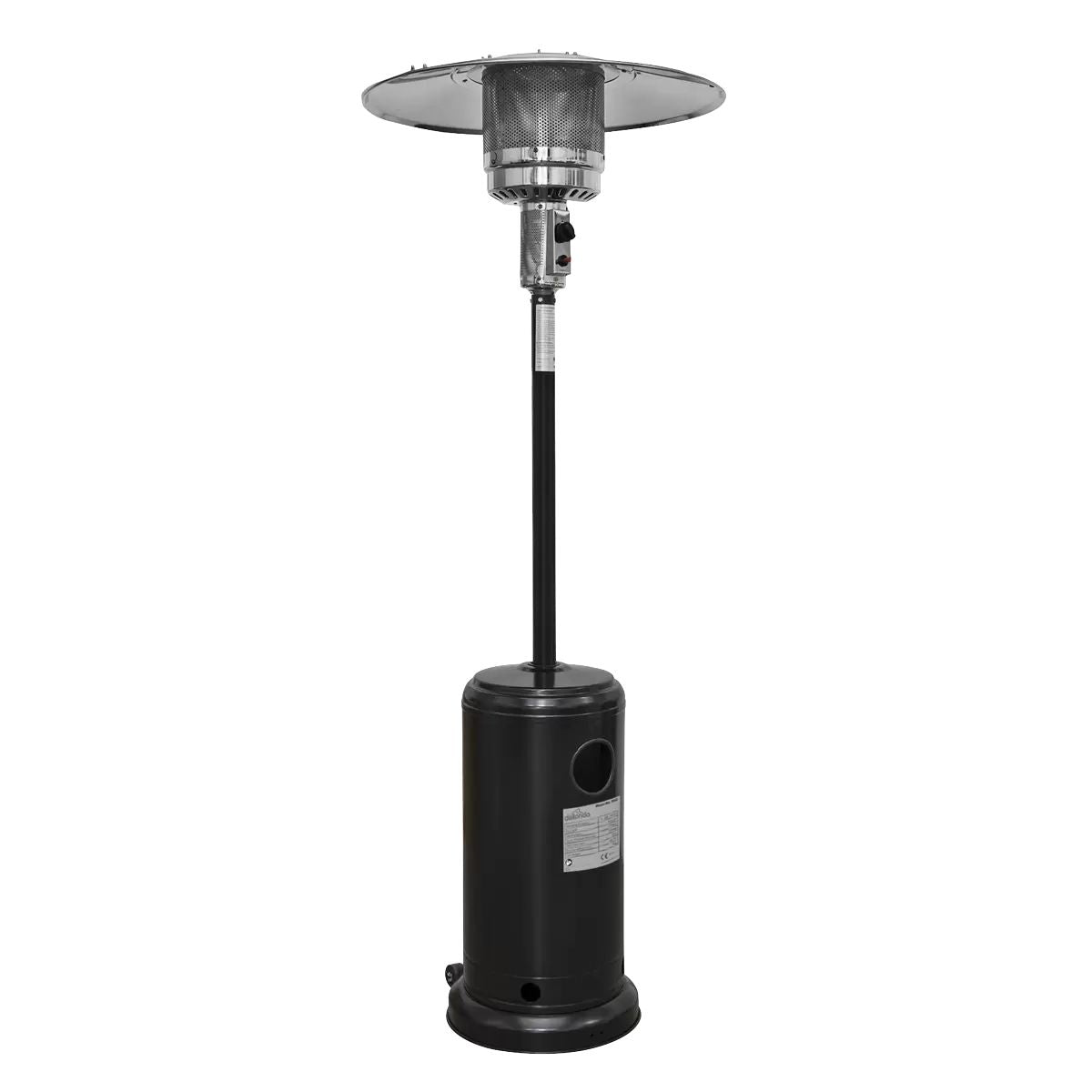 Dellonda DG1 13kW Commercial & Domestic Outdoor Garden Gas Patio Heater Black