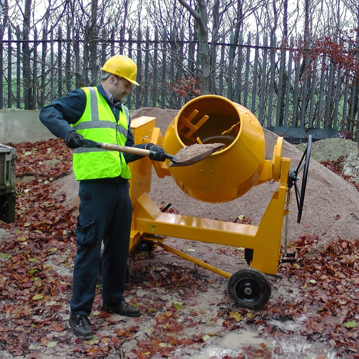 Belle COM53VYEY Baromix Commodore 5/3 Yanmar Diesel Electric Start Site Mixer