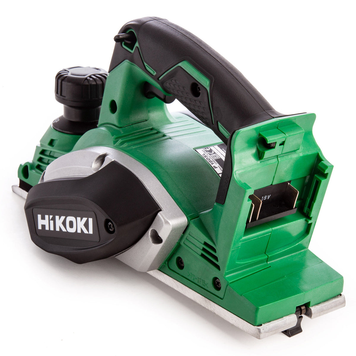 Hikoki P18DSLW4Z 18V Cordless 82mm Planer with 1 x 2.5Ah/5.0Ah Battery Charger & Bag