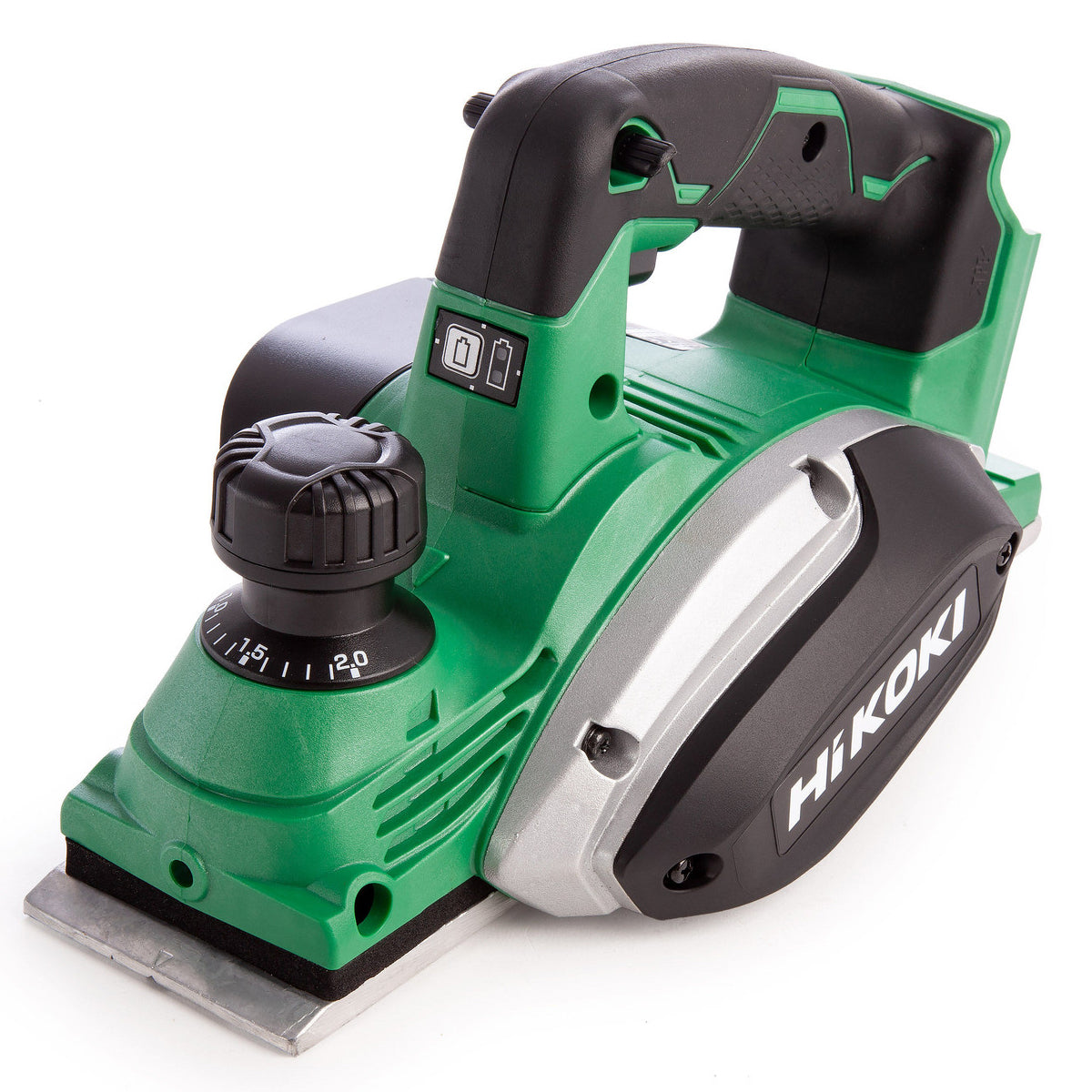 Hikoki P18DSLW4Z 18V Cordless 82mm Planer with 1 x 2.5Ah/5.0Ah Battery Charger & Bag