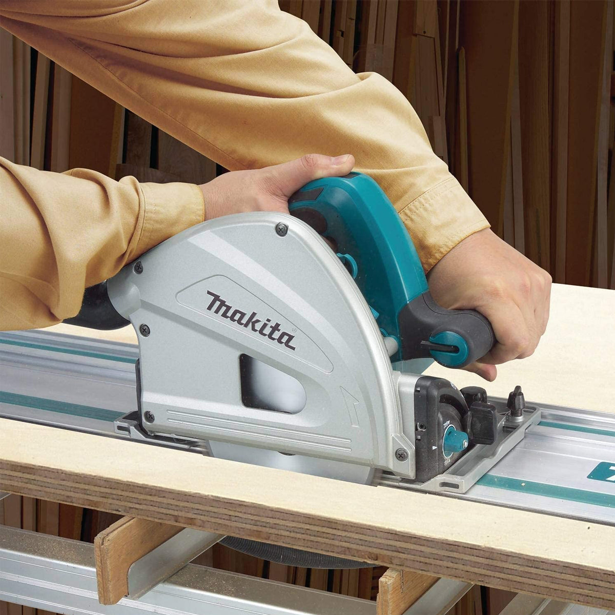 Makita SP6000J1 110V 165mm Plunge Saw With Case Item Condition Seller Refurbished