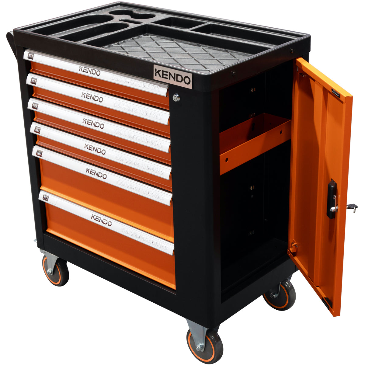 Kendo Roller Cabinet with 6 Drawer